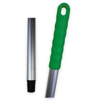 Mop Handle Green Aluminium 120cm fit 101332 No Clip