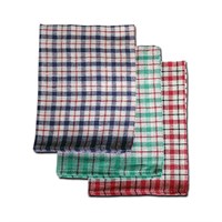 Tea Towel Mini Check Assorted Colours