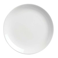 Coupe Plate Fine China White 21.5cm 8.5in