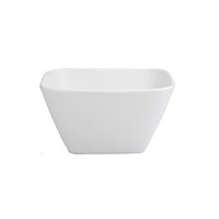 Fine White China Square Bowl 19cm