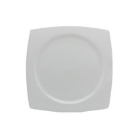 Fine White China Square Plate 31cm