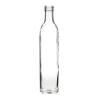 Square Oil Bottle & Tapered Pourer 25cl (9oz)