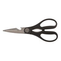 Kitchen Scissors Black Handle 18cm