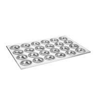 Baking Bun/Muffin Tray 358 x 523 x 27mm Alum 24cup