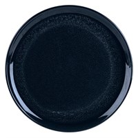 Rustic Pizza Plate Round Black 30cm