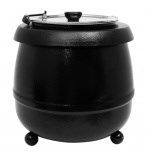 Black Electric Soup Kettle 10L