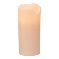 Ivory Pillar Candle 17cm