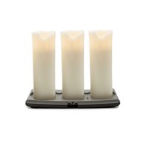 Pillar Candle Natural Ivory WW Genius 22 x7.5cm