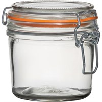 Storage Preserving Jar 0.35l Clip Top With Seal
