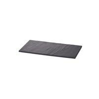 Food/Display Board Slate Black 32.4x17.5 Rectang