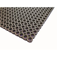 Black Rubber Floor Mat