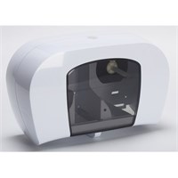 Dispenser Compact Double White Plastic for 63936