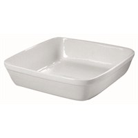 White China Square Bowl 25.4cm (10")