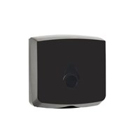 C-Z Fold Black Plastic Hand Towel Dispenser