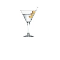 Cocktail Martini Glass 24.2cl 8.5oz Gamma
