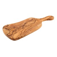 Rustic Wooden Serving Board With Handle 38x18cm