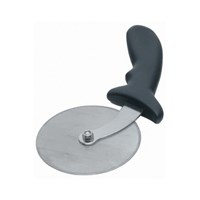 Pizza Cutter Wheel Black Handle 10cm D