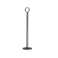 Black Table Number Holder 30cm (12'')