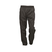 Black Chef's Trousers XL