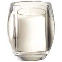 Clear Oval Relight Candle