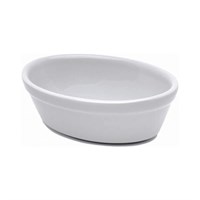 Pie Dish Oval Royal Genware White 14cm