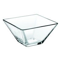 Borgonovo Mondi Square Glass Bowl 17cl (6oz)