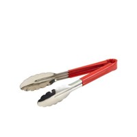 Tong Stainless Steel 23cm Red Handle