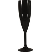 Elite Polycarb Champagne Flute White 19cl 6.6oz