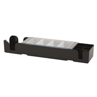 4x1pnt Black Bar Fruit with Bar Caddy Dispenser