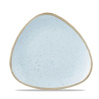 Duck Egg Stonecast Triangle Plate 22.9cm (9")
