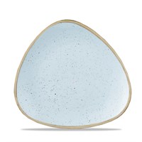 Duck Egg Stonecast Triangle Plate 19.2cm (7.6'')