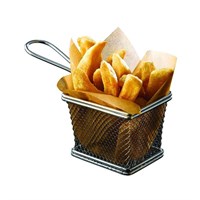 Stainless Steel Frying Basket 10x8x7.5cm