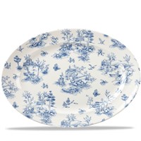 Prague Toile Plate 36.5cm (14.4")