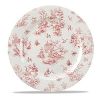 Cranberry Toile Plate 30.5cm (12'')