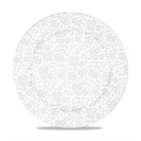 Victorian Lace Footed Plate 26.1cm  (10.3'')