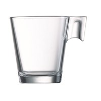 Latte Glass Aroma Clear 22cl with 423792