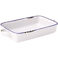 Avebury Blue Rectangular Dish 6.75'' 17.5cm