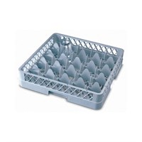 25 Compartment Glass Tray Rack