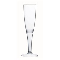 Disposable Champagne Flute Clear17cl 6oz