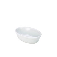 Royal Genware Oval Pie Dish White 16cm