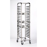 Stainless Steel Gastronorm Trolley With 20 Shelves