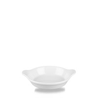 Round Eared Dish Super Vitrified White 15.2cm 18cl