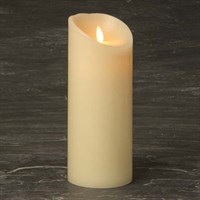 Ivory Luminara Pillar Candle 23cm