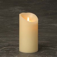 Ivory Luminara Pillar Candle 17.5cm