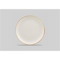 Stonecast Barley White Coupe Plate 26cm