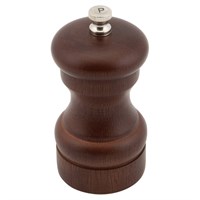 Pepper Salt Mill Dark Wood 10cm