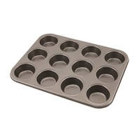 Carbon Steel 12 Cup Muffin Tray