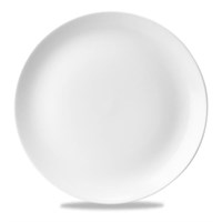 Evolve Couple Plate Small White 16.5cm