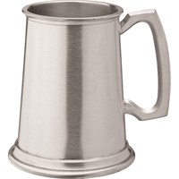 Albany Brushed Pewter Tankard 20oz