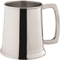 Stainless Steel Handled Tankard 20oz